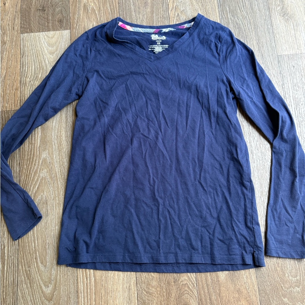 🦄10/$10 Sonoma Women's Deep Blue Long Sleeve Tee